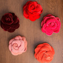 Flor de Cabelo em Veludo - PRENDA BONITA