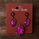 Conjunto Camafeu + Brincos Pendente - PRENDA BONITA