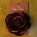 Flor de Cabelo em Veludo - PRENDA BONITA