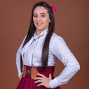 Camisete Feminina com Amarração - RUMO PILCHAS