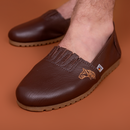 Alpargata de Couro com Bordado - VIAL