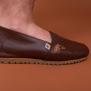 Alpargata de Couro com Bordado - VIAL