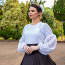 Blusa Feminina com Nervuras - ANJO TROPEIRO