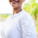 Blusa Feminina Plissada - ANJO TROPEIRO