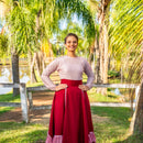 Blusa Feminina Plissada - ANJO TROPEIRO
