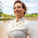 Blusa Feminina com Bordados - ANJO TROPEIRO
