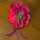 Flor de Cabelo em Organza - PRENDA BONITA