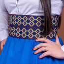 Faixa de Prenda Larga com Amarração