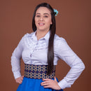 Faixa de Prenda Larga com Amarração