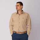 Camisa Masculina M/L Quero-Quero Bicolor - RUMO PILCHAS