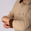 Camisa Masculina M/L Quero-Quero Bicolor - RUMO PILCHAS