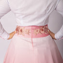 Saia de Prenda Degradê com Aplicação - RUMO PILCHAS