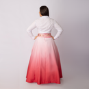 Saia de Prenda Degradê com Aplicação - RUMO PILCHAS