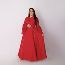 Vestido de Prenda com Detalhes nas Mangas - RUMO PILCHAS